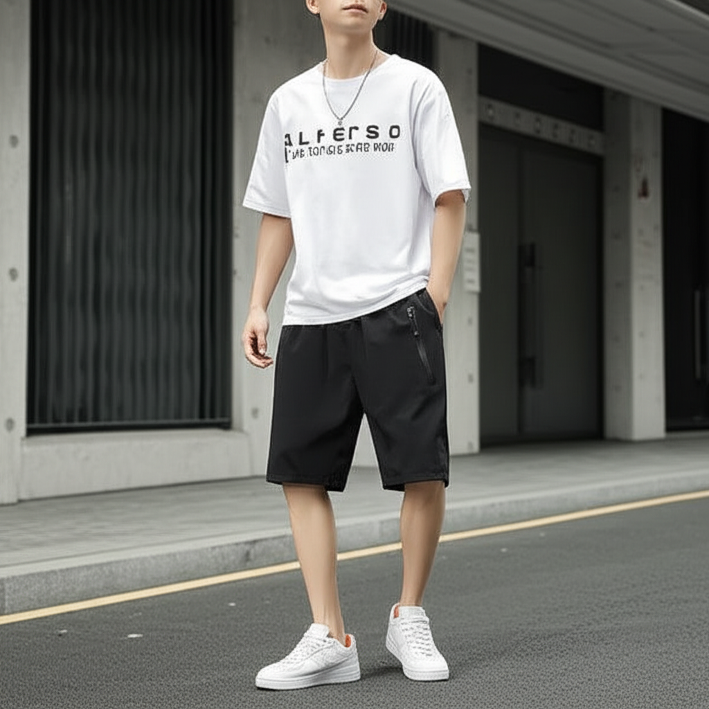 CoreWear™ Korean Cotton Stretch Shorts Combo of 4